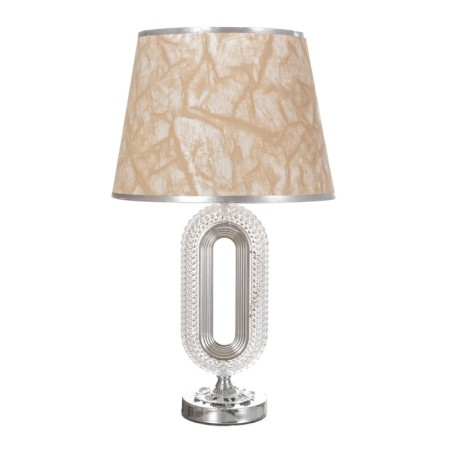 Table lamp "Reta" 1x40W E27+backlight, chrome 29x29x51cm-6