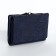 Women's wallet on magnets, blue color