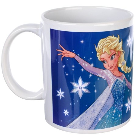 Sublimation mug, 350 ml "Believe in a fairy tale", cold heart mix