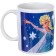 Sublimation mug, 350 ml "Believe in a fairy tale", cold heart mix