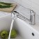 Santek Mavis kitchen mixer, retractable 2-regimen surplus, chrome