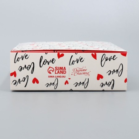 Gift folding box, packaging, "love", 21x 15 x 5 cm-5