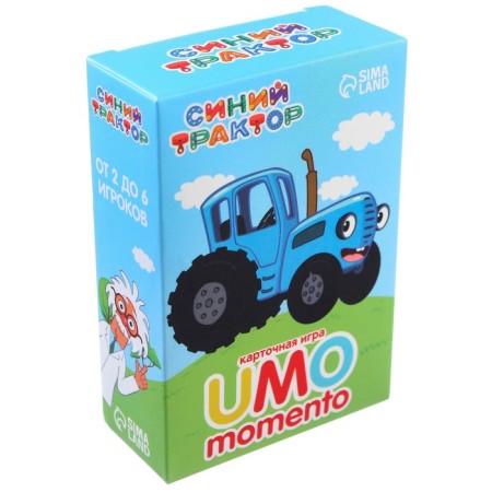 Card game "Umo Momento", Blue Tractor