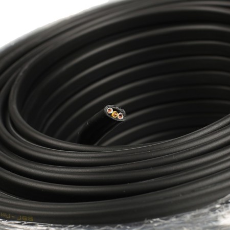 Cable "Kabex", VVG-PNG (A) -LS, 3x2.5 mm2, 100 m, flat, GOST-1