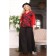 Female jacket, size 52, red color