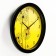 Wall watches, D-28 cm, interior, "dandelions", silent