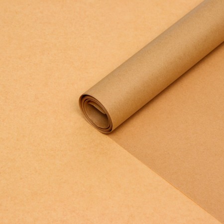 Siliconized parchment "Upak Land", brown, fatty, 38 cm x 8 m-1
