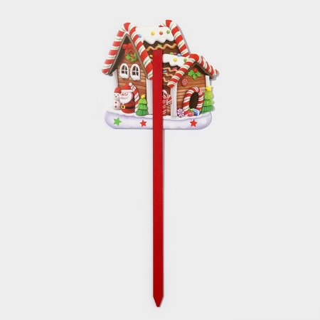 Topper decorative "New Year's house" 27.5x70 cm-5