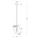 Suspended lamp GIRO 2X50W GU10