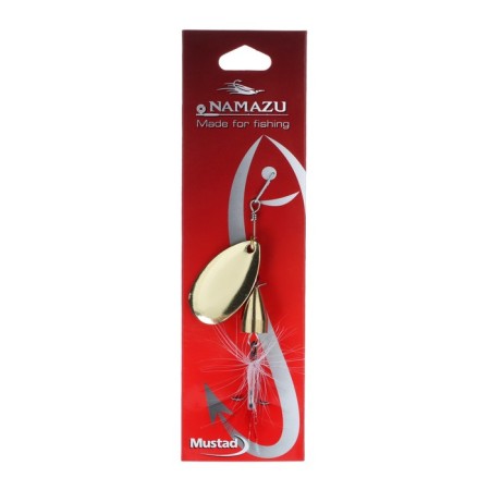 Spinning spinning namazu unwin, 10 g, brass color-1