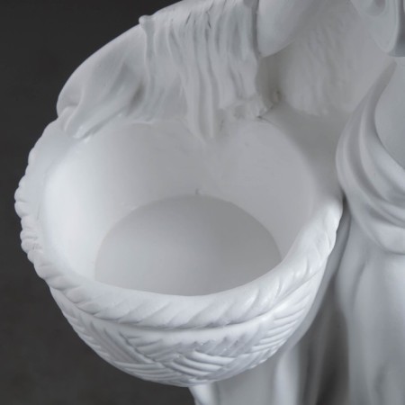 Figure with Kashpo "Greek Big" White, 0.9 l / 40x88x30cm-3