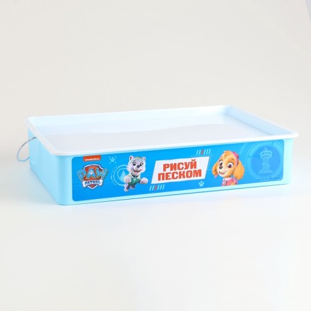A tablet for drawing with sand "Puppy Patrol", 27 x 39 cm, sand 1 kg, stickers, set for creativity-5