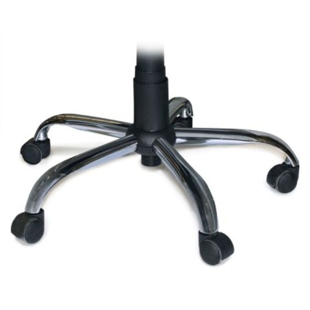 Office armchair Brabix Space EX-508, eco-leather, chrome, black-4