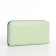 Women's wallet with lightning, green color
