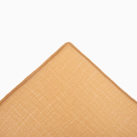 Textile scarf, beige color, size 70x70-3