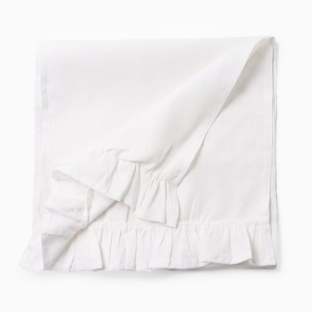Path on the Ethel Ivory table 40x150 cm, 100% linen 170 g/m2-10