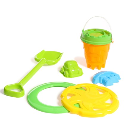Summer Summer No. 3 “Donut”: bucket, sieve, ring, star, 2 molds, shovel, mix-8