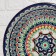 Largan Rishtan ceramics "Patterns", 33 cm, deep, blue