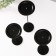 Summary metal per 1 candle d = up to 8 cm "Astr" set 3 pcs 10.5x10.5x22.5 17.5 12.5 cm