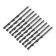 Metal drill, d = 6 mm, cylindrical shank, 10 pcs., GOST 10902