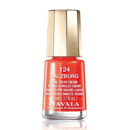 Nail polish Mavala, tone 124 Salzburg