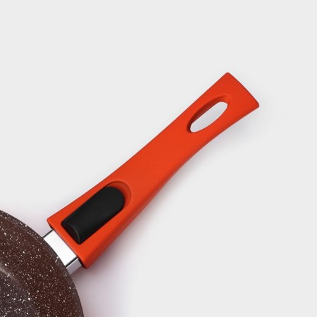 Pan Magistro Terra, D = 20 cm, removable handle Soft-Touch, anti-stick coating, induction, color orange-3
