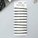 Invisibility for hair "smooth" (set 10 pcs) 8.5 cm, black