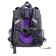 School backpack 38 x 30 x 16 cm, ergonomic back, Stavia "Cat Cosmos", Gray