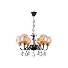 Ambrella Light Traditional, 6x40W E27 chandelier, black gold color