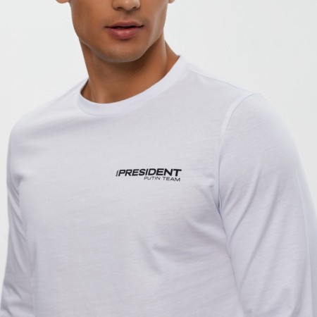 President longslevel, size XL, white color-4