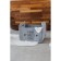 Sweet Home storage basket, 37 × 28 × 22 cm, gray color