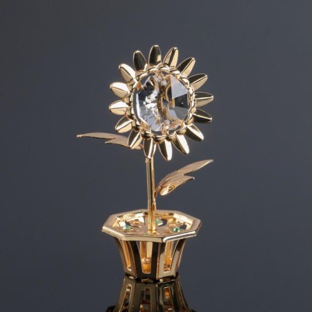 Souvenir "Flower", with crystals-1