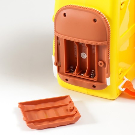 Pigpie Plastic "Backpack with a duckling" code castle, sound AA 18x10x19.8 cm-6