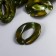 Decor for creativity plastic "Ring for the chain" Haki set 25 pcs 2.3x1.65 cm