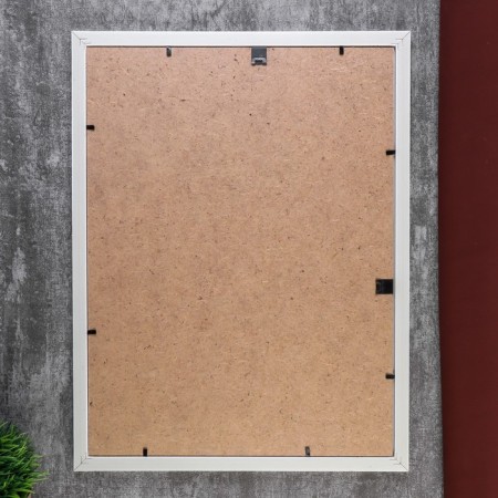 Photo frame Plastic "Mira" 30x40 cm, 261 white (plastic screen)-3