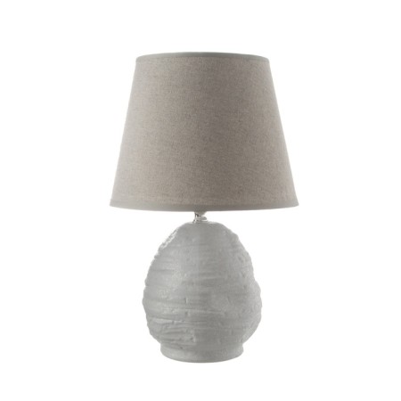 Hand lamp with lampshade Risalux "Arizona", 1 × 40 W, E27, Gray, 20 × 20 × 32 cm-7