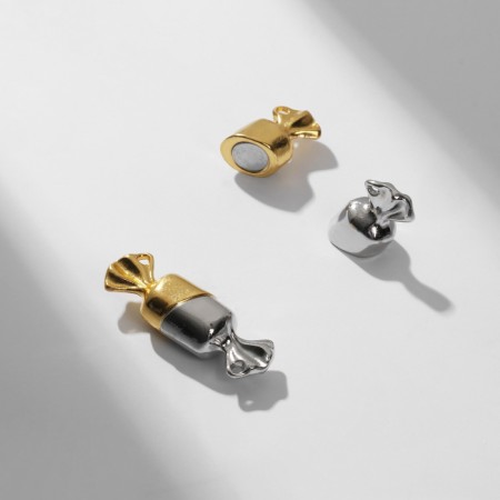 Magnetic Castle "Confet" (set 2 pcs.), The color of silver-gold