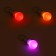 Light beacon on a collar for large and medium dogs, packing 12 pcs, pink