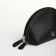 Cosmetic bag with lightning Textura, black color