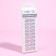 Falbled nails, 24 pcs, with adhesive plates, form of almonds, matte/holography, beige color