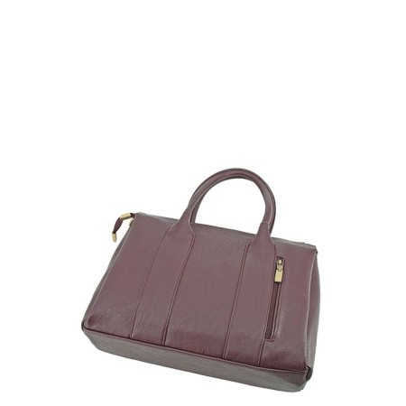 B2745 Tout bag, lightning department, burgundy color 21x32x9cm-1