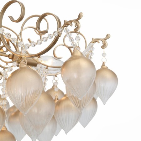 Ceiling Ceiling ST LUCE. SL659.302.09. Fruitti. 9x40 watts, E14, 85x85x20 cm, golden color-8