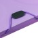 Elastic band A6, 12 departments, patterns, purple pastel