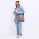 Bag-mixer on the valve, long belt, beige color