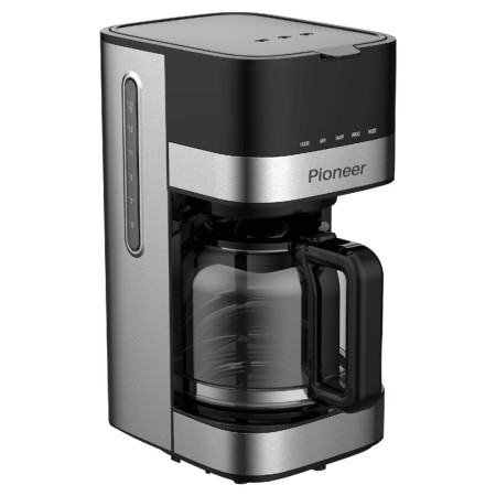 Pioneer CM052D coffee machine, drip, 900 watts, 1.5 l, silver with black