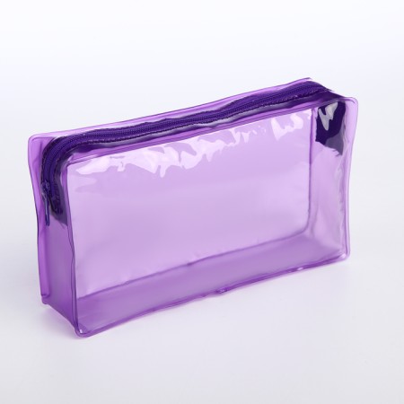 Lightning cosmetic bag, purple color