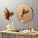 Wall mirror, 50x50 cm, with 1 plate