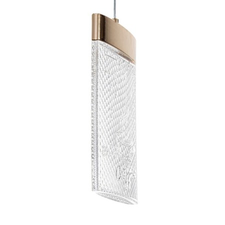 Bayerlux lamp "Kseno" LED 6W gold 16x3x26-130 cm-6