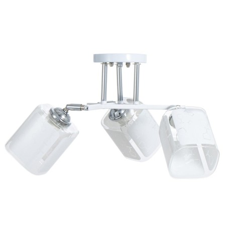 Iris chandelier 3he27 40W Belo-chromium 50x50x27 cm Bayerlux-3
