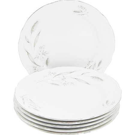 Dining set 6/24 Constance, decor "Silver ears, Platinum laying", 24 items-1